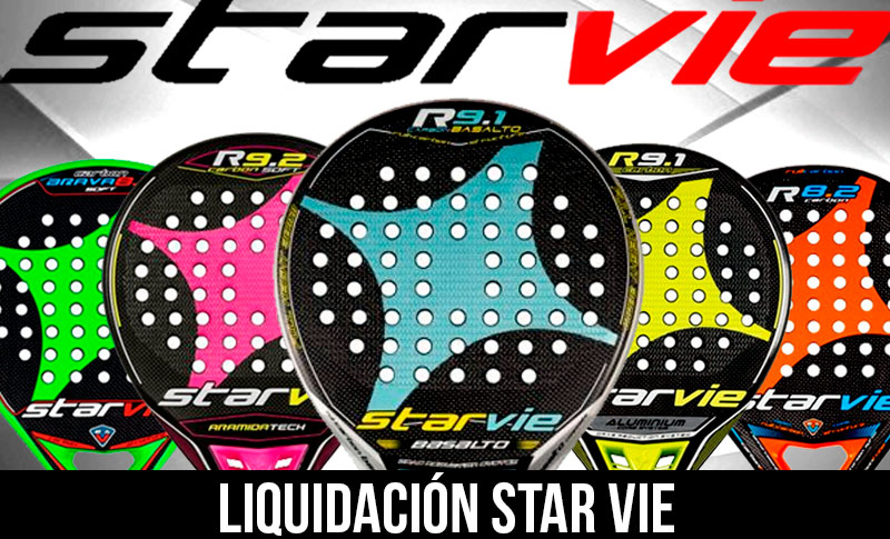 Nueva colección de palas de pádel Star Vie 2018: Modelos estelares para todo tipo de jugadores 1 liquidación palas Star Vie 2017