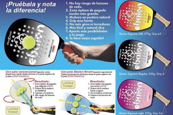 La pala de pádel ergonómica Ebalon | Noticias y novedades del mundo del pádel La pala de pádel ergonómica Ebalon | Noticias y novedades del mundo del pádel