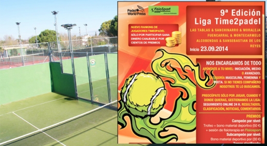 9ª Edición Liga Time2padel Madrid Norte | Noticias y novedades del mundo del pádel 9ª Edición Liga Time2padel Madrid Norte | Noticias y novedades del mundo del pádel
