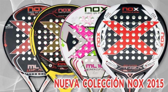 Nueva colección de palas Nox 2015 1 Nueva colecció Nox 2015