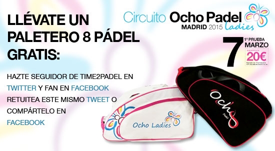 Time2Padel&OchoPadel apuestan por el pádel femenino | Noticias y novedades del mundo del pádel Time2Padel&OchoPadel apuestan por el pádel femenino | Noticias y novedades del mundo del pádel