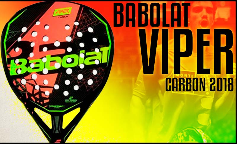 Nueva Babolat Viper Carbon. La pala de pádel de Juan Lebrón