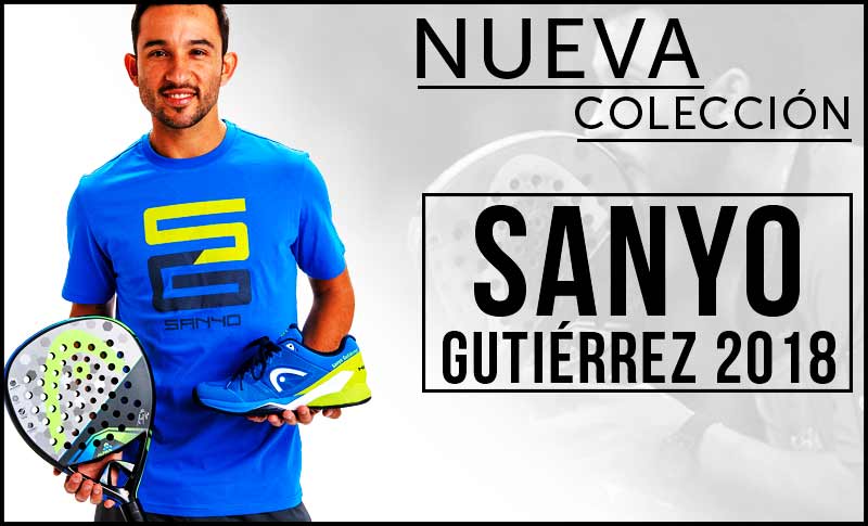 El material de pádel de Sanyo Gutiérrez ha llegado a Time2Padel