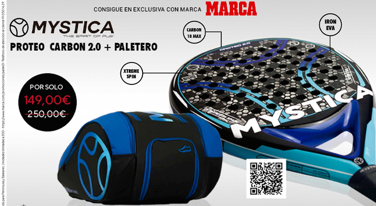 Mystica Pádel se gana su espacio en el periódico Marca. 9
